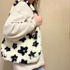 Urban Outfitters Bags Fuzzy Daisy Print Shoulder Bag Poshmark